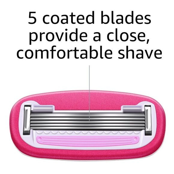Women's 5 Blade FITS Razor for Women, FITS Handle and Venus Handles, Includes 1 - Picture 6 of 8